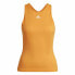 Фото #1 товара Женская футболка без рукавов Adidas Hyperglam Оранжевый