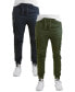 Фото #15 товара Men's Cotton Stretch Twill Cargo Joggers, Pack of 2