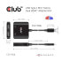 Фото #5 товара Хаб USB Club 3D Typ C с 2x HDMI 4K60Hz* - 40 Gbps