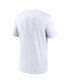 Фото #2 товара Men's White Los Angeles Rams Super Bowl LVI Champions Slogan T-shirt