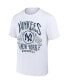 Фото #4 товара Men's Darius Rucker Collection by White New York Yankees Distressed Rock T-shirt