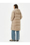Фото #7 товара Пальто длинное с утеплителем, с капюшоном и карманами Koton