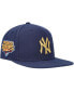 Бейсболка с наперстком Mitchell&Ness New York Yankees синяя для мужчин - фото #4