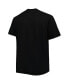 Men's Black Brooklyn Nets Big and Tall Heart and Soul T-shirt