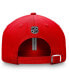 Men's Red Columbus Blue Jackets Authentic Pro Rink Adjustable Hat
