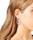 ფოტო #2 პროდუქტის Geometric Hoop Earrings