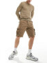 Фото #5 товара Superdry Core cargo short in tan khaki