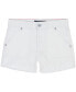 ფოტო #1 პროდუქტის Little Girls Stretch Denim Frayed Hem Shorts