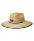 Фото #2 товара Men's Natural Tides Print Logo Straw Hat