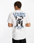 Vans – Sketchy Friend – T-Shirt in Weiß mit Rückenprint