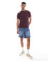 Hollister icon logo t-shirt in brown