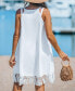 ფოტო #2 პროდუქტის Women's Boho Breeze Tassel Dress