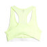 Фото #2 товара Puma Mid Impact 4Keeps Graphic Sports Bra Womens Green Casual 52441809