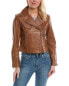 Фото #3 товара Sam Edelman Leather Moto Jacket Women's Xs