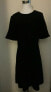 Фото #3 товара Gerard Darel Women's Ruffle sleeve Fit Flare Dress Black 42