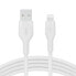 Фото #2 товара Belkin Flex USB-A auf Lightning Kabel"Weiß USB-A auf Lightning 3m