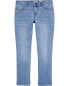 Фото #3 товара Kid Medium Wash Plus-Fit Super Skinny-Leg Jeans 4P