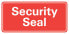 Avery Zweckform Sicherheitssiegel\"Security Seal\" 78x38 mm - Red - Rounded rectangle - Permanent - 78 x 38 mm - 100 pc(s) - 1 pc(s)