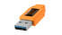 Фото #7 товара Tether Tools CU5460ORG - 4.6 m - USB A - USB B - USB 3.2 Gen 1 (3.1 Gen 1) - 5000 Mbit/s - Orange