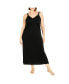 Plus Size Lace Trim Sleep Maxi Dress