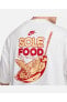Фото #9 товара Sportswear Sole Food Graphic Oversize (Aşırı Geniş Kesim) Erkek Tshirt
