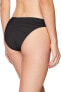 Фото #2 товара Bikini Lab 253062 Womens Cinched Back Hipster Bikini Bottom Swimwear Size M