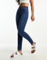 Фото #4 товара Wrangler high waisted skinny jeans in euphoria denim