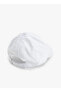 Фото #2 товара Аксессуары для женщин, Koton, Женская белая шапка 3sak40002aa