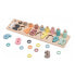 EUREKAKIDS Wooden nesting puzzle to learn to count