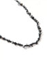 Фото #3 товара ASOS DESIGN beaded necklace with stone chips in black