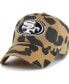 Фото #4 товара Women's Tan San Francisco 49ers Rosette Clean Up Adjustable Hat