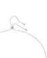Mesmera Silver-Tone Crystal Pendant Slider Necklace, 29-1/2"