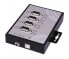 Фото #2 товара Exsys EX-1344HMV - USB 2.0 Type-B - Serial - Metallic - CE - FCC - ROHS - 106 mm - 113 mm