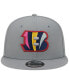 Фото #3 товара Men's Gray Cincinnati Bengals Color Pack Multi 9FIFTY Snapback Hat