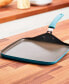 Cook + Create Aluminum Nonstick Square Stovetop Griddle Pan, 11"