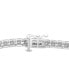 Фото #6 товара Diamond Miracle Plate Tennis Bracelet (1 ct. t.w.) in 10k Gold or White Gold