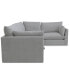 Фото #5 товара Marsten 126" 4-Pc. Fabric Sectional Sofa, Created for Macy's