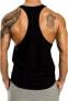 Men's Sports Tank Top Muscle Gym Workout Shirt Bodybuilding Sleeveless T-Shirt Stringer Fitness