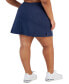 Plus Size Active Solid Pull-On Skort, Created for Macy's