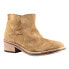 Фото #2 товара Diba True Casp Ian Square Toe Pull On Booties Womens Brown Casual Boots 69511-23