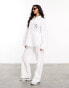 Фото #3 товара ASOS DESIGN Weekend Collective wide cuff shirt in white