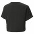 Фото #7 товара Детская футболка с коротким рукавом PUMA Logo Cropped Чёрная