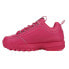 Фото #3 товара Fila Disruptor Ii Premium Lace Up Womens Pink Sneakers Casual Shoes 5XM01807-50