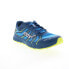 Фото #2 товара Inov-8 TrailFly 250 001075-BLNYYW Mens Blue Canvas Athletic Hiking Shoes