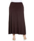 Plus Size Maxi Skirt