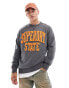 Фото #1 товара Superdry Vintage athletic crew sweatshirt in charcoal marl