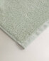 Rice stitch cotton bath towel