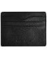 ფოტო #1 პროდუქტის Men's Leather ID Card Case