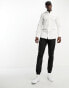 French Connection Tall long sleeve oxford shirt in white