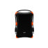 External Box Silicon Power Armor A30 Black Orange Black/Orange